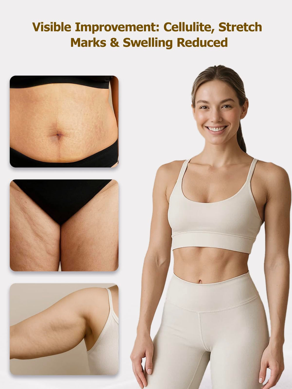 Yuonry microcurrent light and heat device with vibration settings for skin toning.