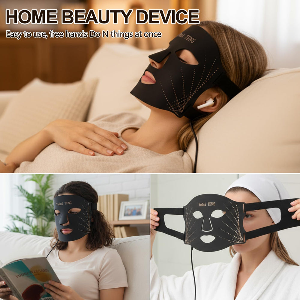 YuRui TENG eye protection layer safeguards during light therapy sessions.