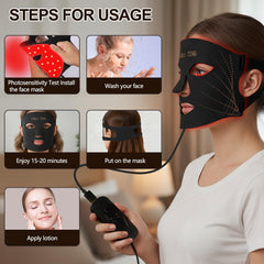 YuRui TENG high-energy LED beads deliver dense light for facial coverage.
