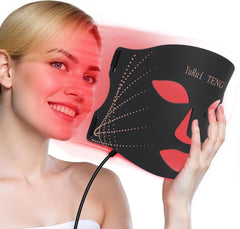 YuRui TENG red light mask with 7 colors for targeted facial rejuvenation at home.
