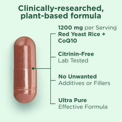 Yuve red yeast rice bottle pour highlights convenient daily use