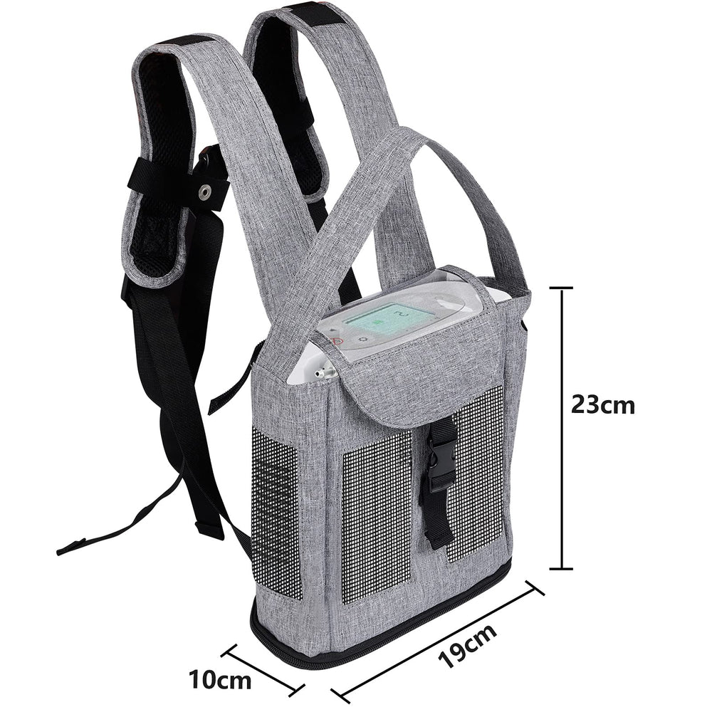 Bottom zipper enables quick battery swap without removing the pack.