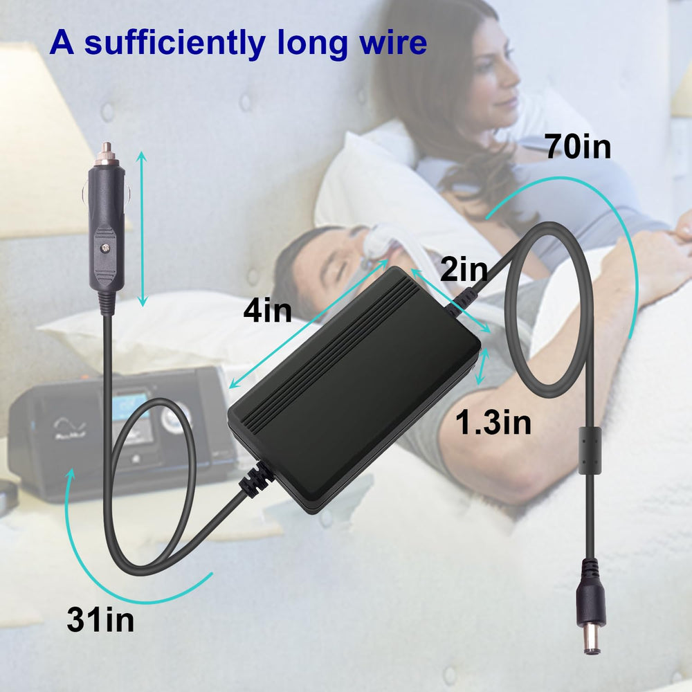 YXQZH charger compatible with AirStart 10 CPAP for on-the-go use