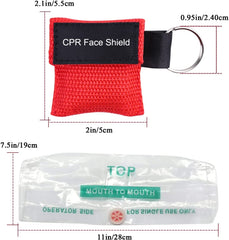 Yzpacc CPR mask one-way barrier for safe practice and training.