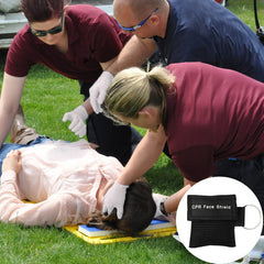 Yzpacc CPR mask compact design fits in bags and pockets.