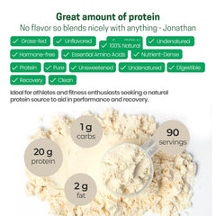 Z Natural Foods Grass-Fed Whey NZ farm image highlights ethical sourcing