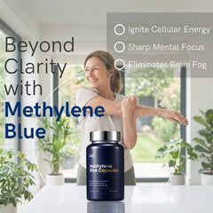 ZAB Methylene Blue capsules pour shows convenient daily dosage