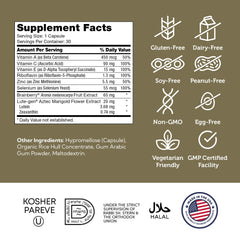 Zahler AccuVision bottle with label signaling kosher pareve certification.