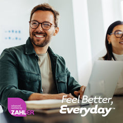 Outer box and bottle of Zahler Berberine for everyday use.