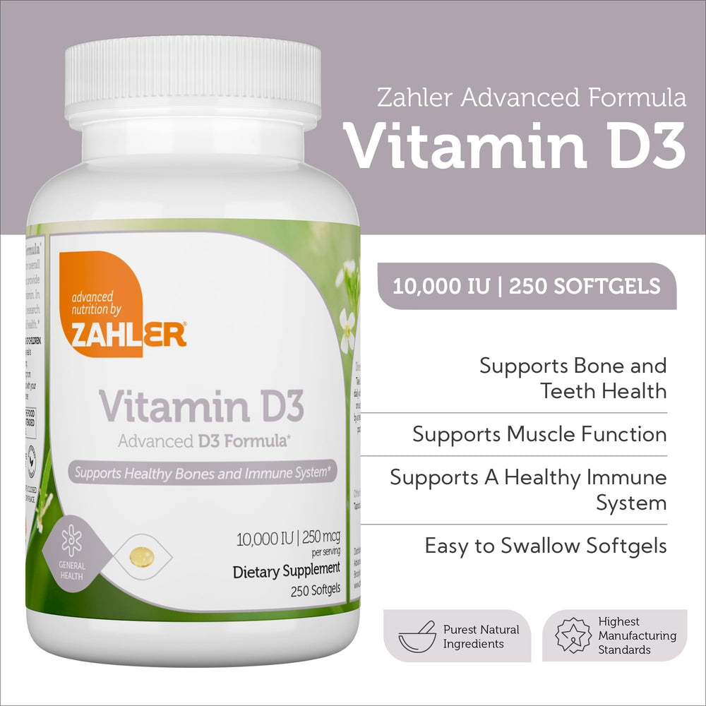 Zahler D3 kosher vegetarian-friendly label indicates dietary compatibility