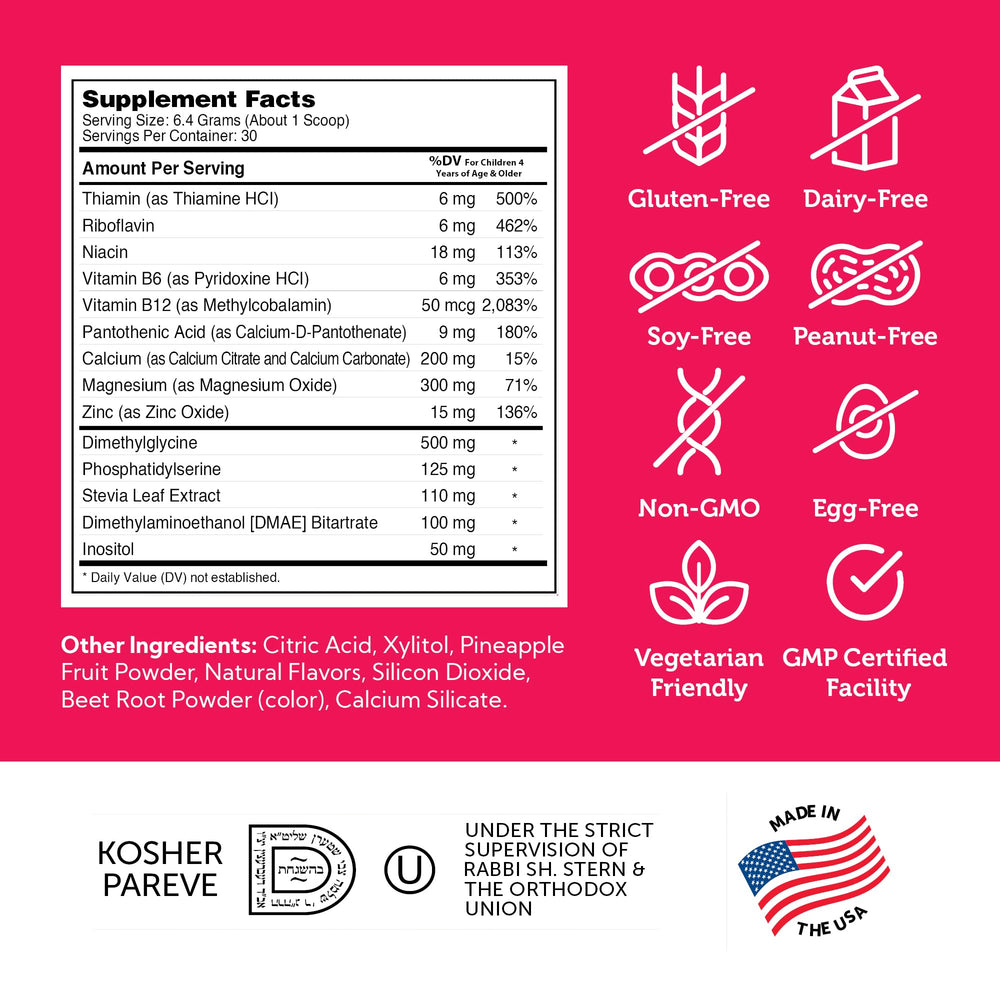Zahler KidsActive dissolved powder in water demonstrates mixing.