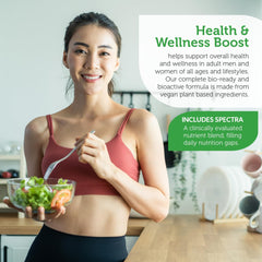 Zahler mezcla de vitaminas y minerales para absorción óptima.