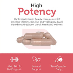 Morning routine with Zahler Multivitamin promotes consistent daily intake.