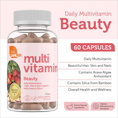 Label highlights Spectra fruit-and-vegetable base in Zahler multivitamin.