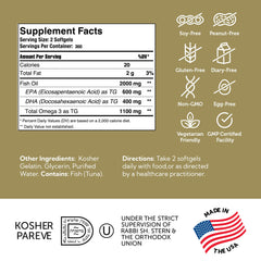 Zahler Omega-3 US manufacturing facility image signaling quality control.