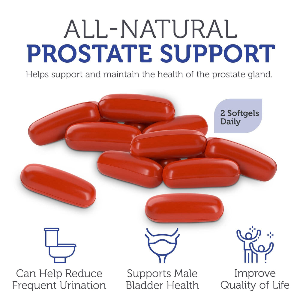 Zahler Prostaid+ ingredients closeup emphasizes lycopene, Norway spruce, and selenium