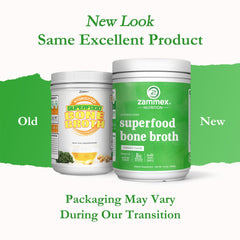 Zammex SuperFood kale and mushrooms blend bottle showing nutrient-rich mix