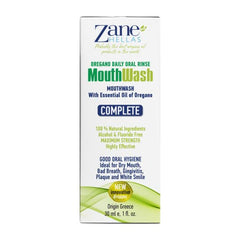 Zane Hellas MouthWash bottle cap ready for precise, spill-free dosing.
