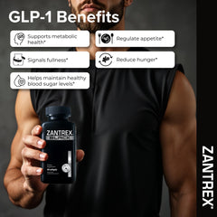 Zantrex Black packaging display emphasizing convenience and daily use