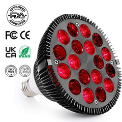 Zarbaha red light therapy lamp packaging box for home setup