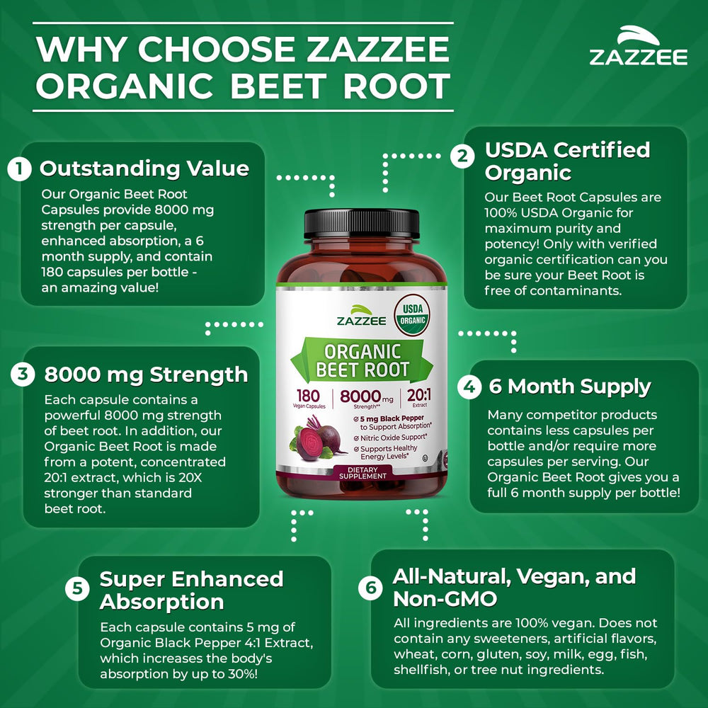 Zazzee Made in USA stamp signals quality and safe production