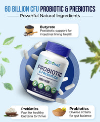 ZBIOME gluten-free capsules pack for adult use