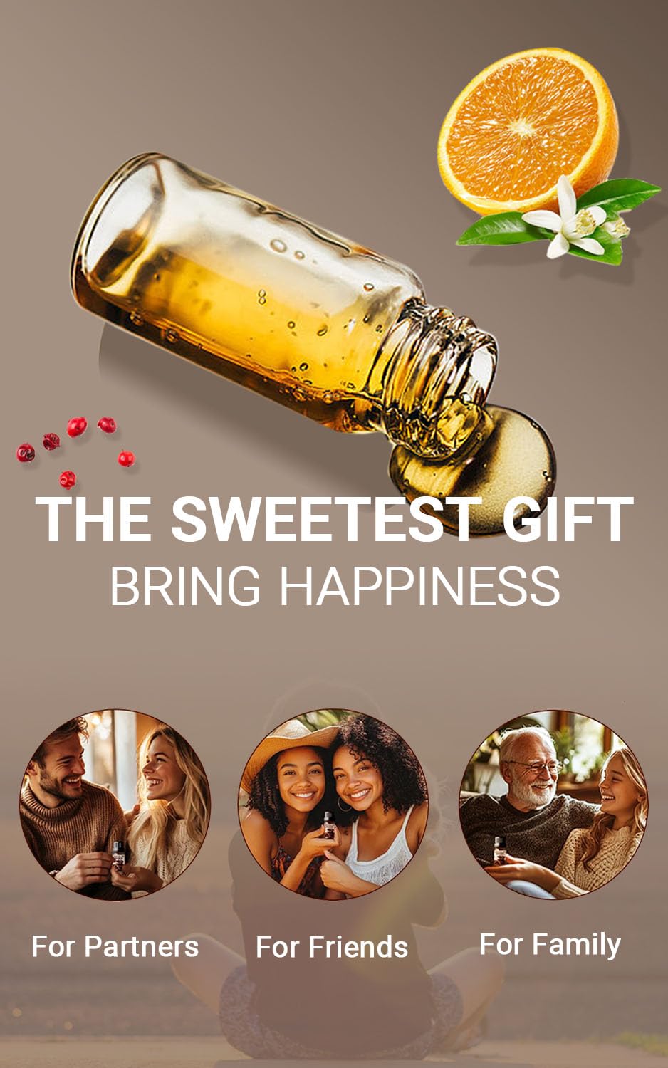 Premium packaging and bottle display highlighting gifting appeal