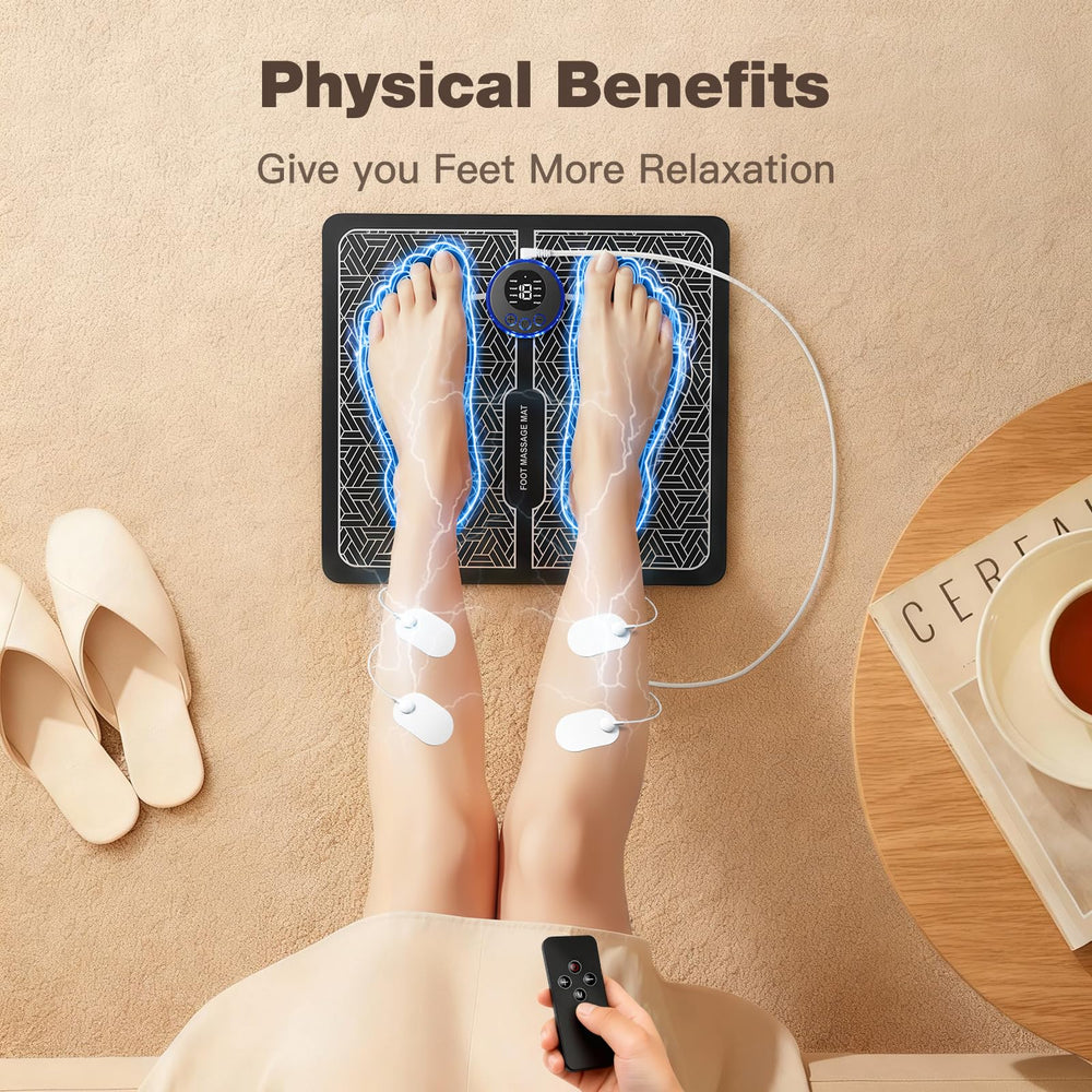 ZDASOSR electrode pads close-up highlighting comfortable reusable gel pads