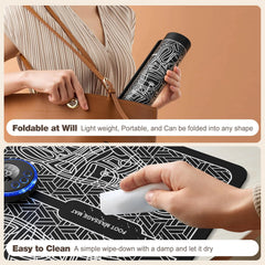 ZDASOSR EMS foot massager in use with relaxed feet