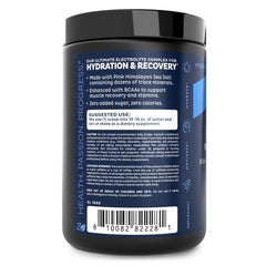 Zeal Naturals packaging highlights BCAAs, vitamins, and electrolyte blend