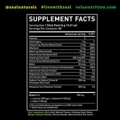 Zeal Naturals Lemon Lime electrolyte sticks packet dissolving in water for fast hydration during workouts