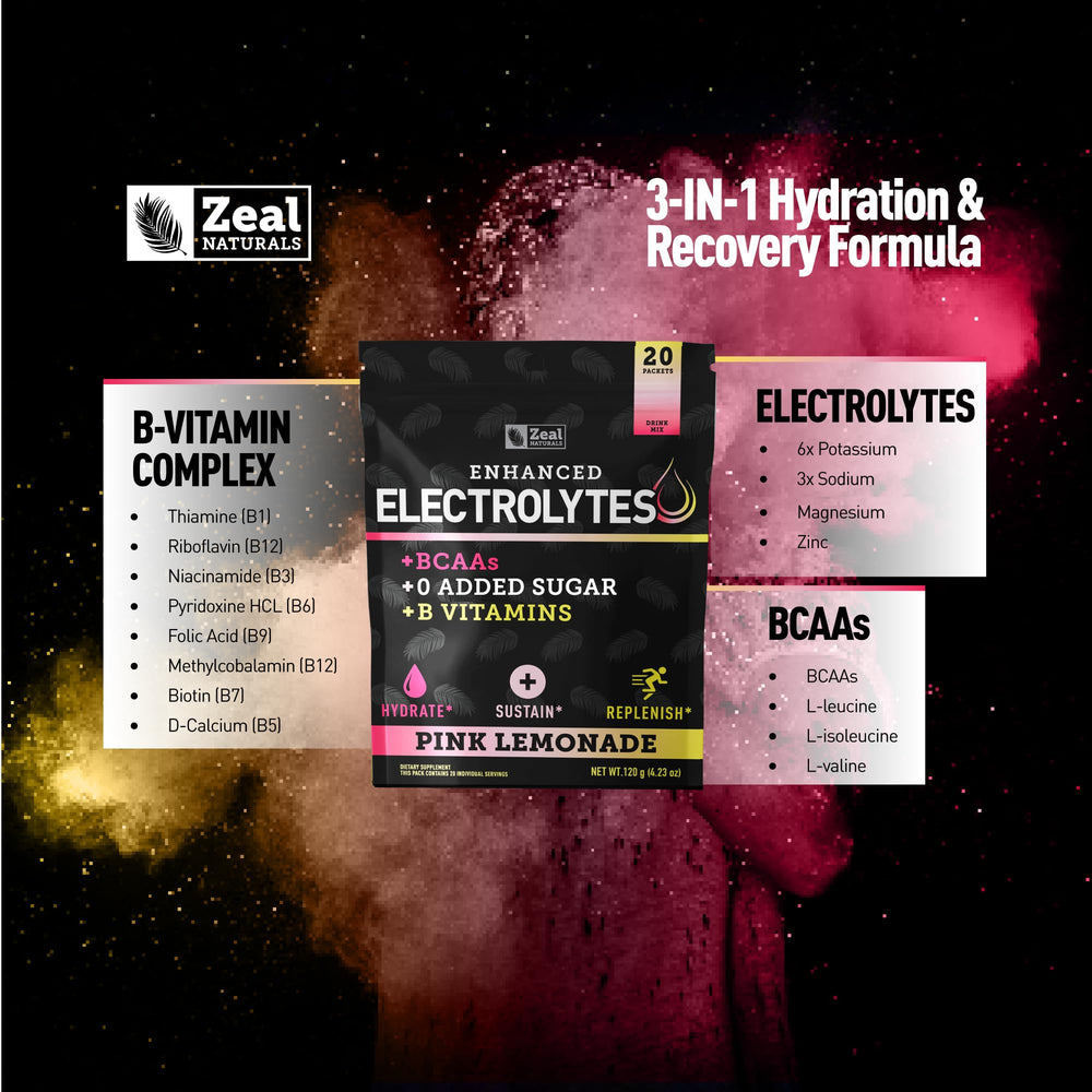 Zeal Naturals pink Himalayan salt crystals close-up emphasizes natural mineral blend