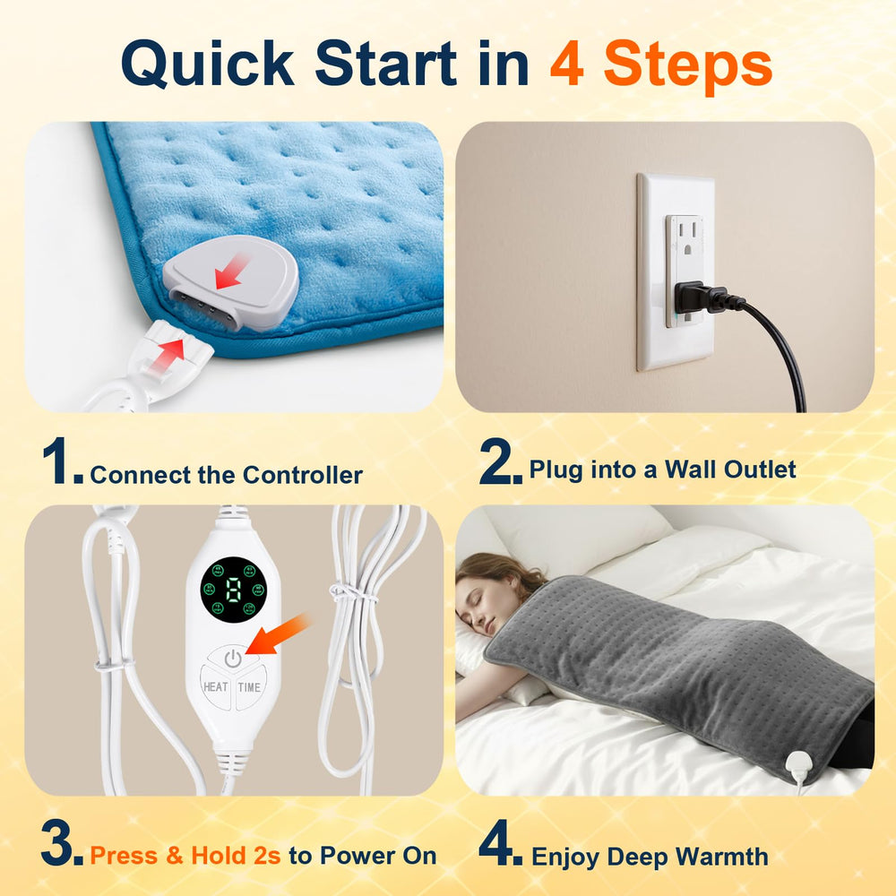 ZECTMVP 8 heat levels with smart safety for personalized comfort