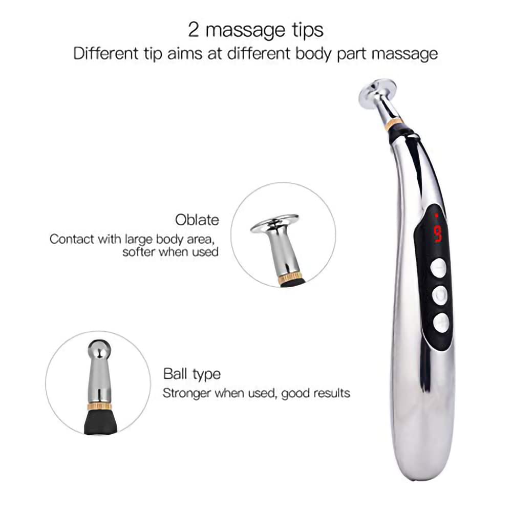 Zeerkeer energy acupuncture pen USB charging supports portable use.