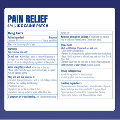 ZEEY lidocaine patch on knee area supports mobile activity.