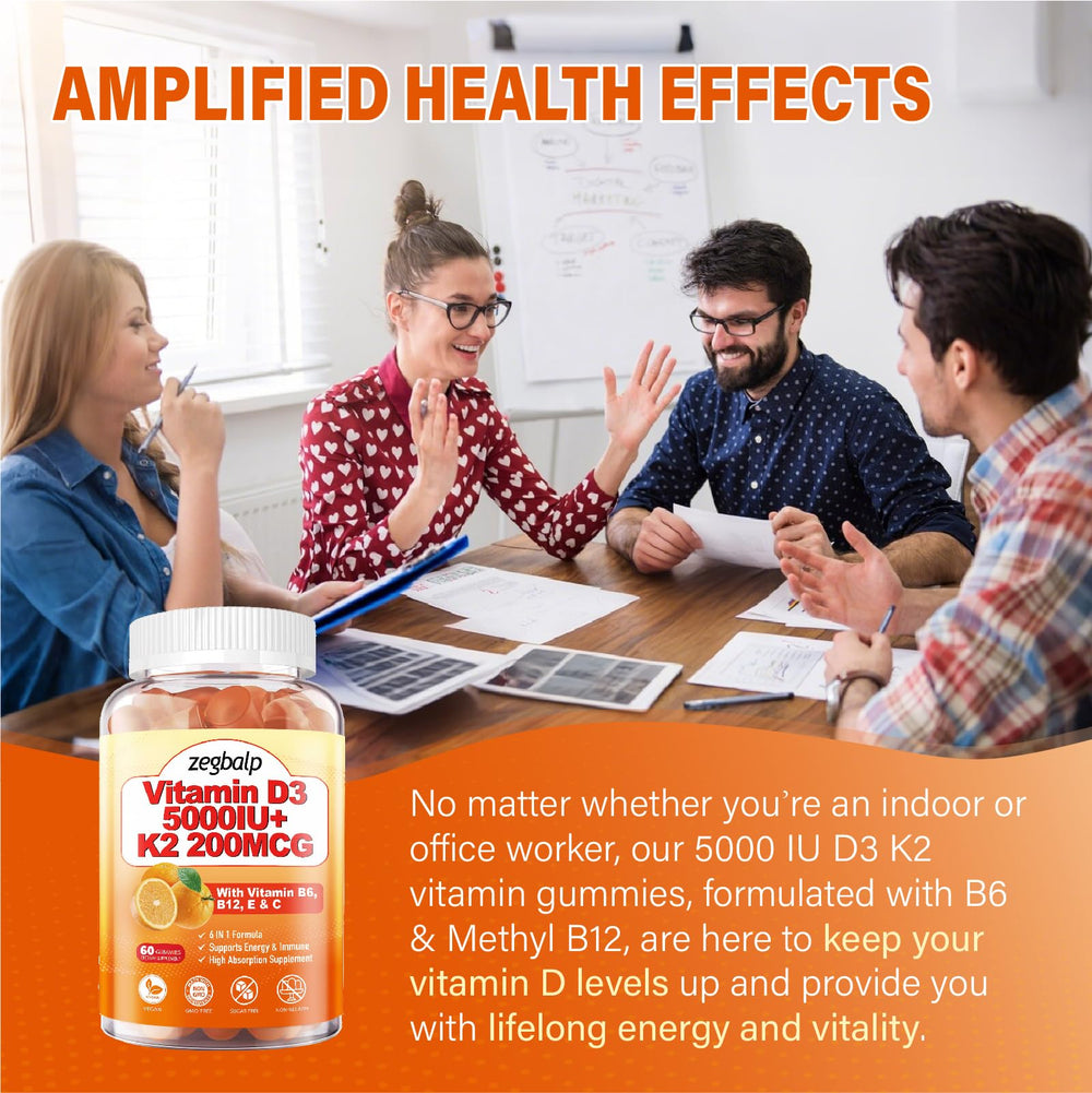 ZEGBALP D3K2 gummies nutrition panel showing D3 and K2 amounts.