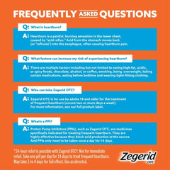 Zegerid OTC user relaxed at the table after a meal with reduced heartburn