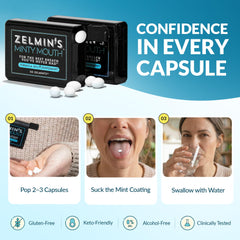Zelmin's alcohol-free formula supports a wellness-friendly routine.