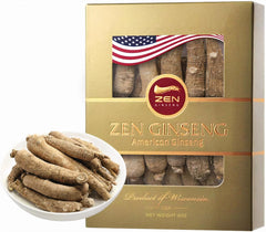 Zen Ginseng Wisconsin box front showing branding and packaging for energy support