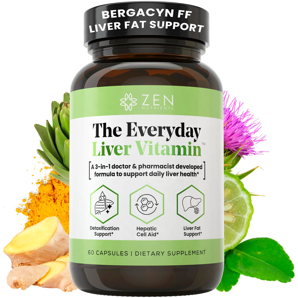 Zen Nutrients Everyday Liver Vitamin bottle for daily liver support