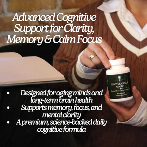 Zentelligence Gold label shows exact dosages for trustworthy supplementation.