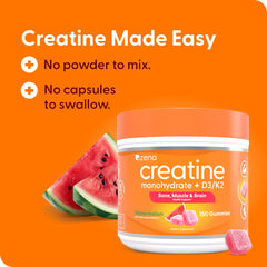 Made in USA stamp on Zena Nutrition Creatine Gummies package