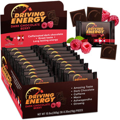 ZenEvo Driving Energy bite pack, portable caffeine snack for workouts.