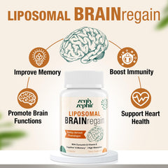 ZenixZephir curcumin liposomal formulation vivid contrast illustrating antioxidant-enhanced delivery.