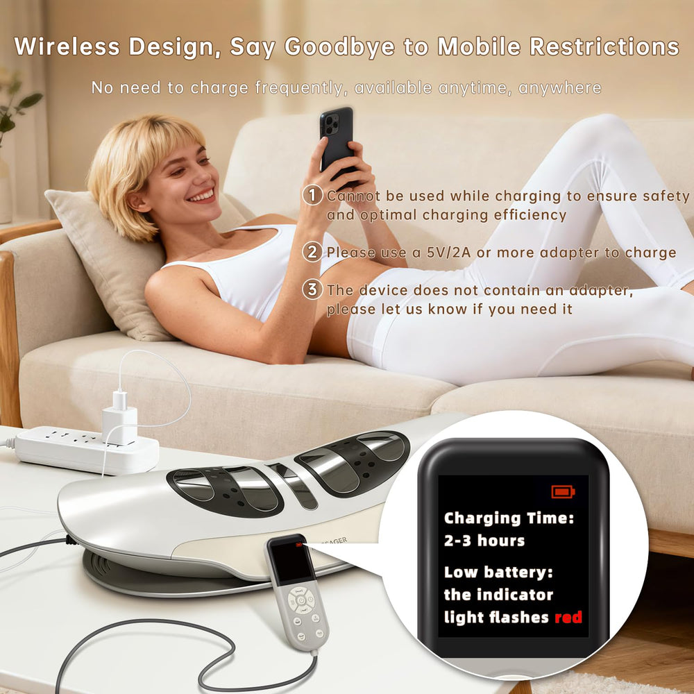 Zenopax remote shows battery indicator and timer for convenient sessions