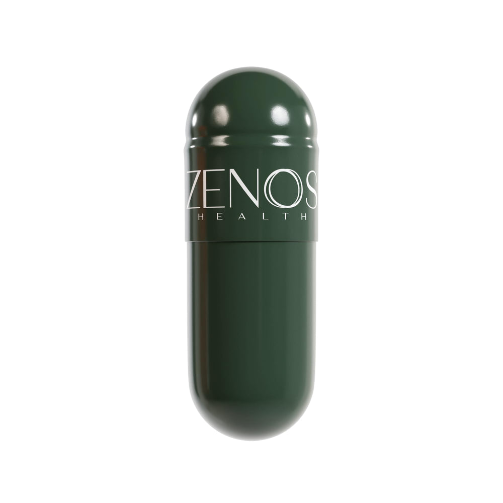 Zenos Health BeautyZen glass of water showing simple daily intake.