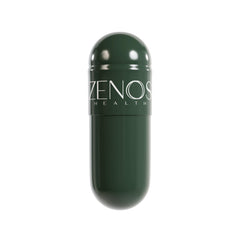 BurnZen product photographed with lab equipment signals USA manufacturing quality.