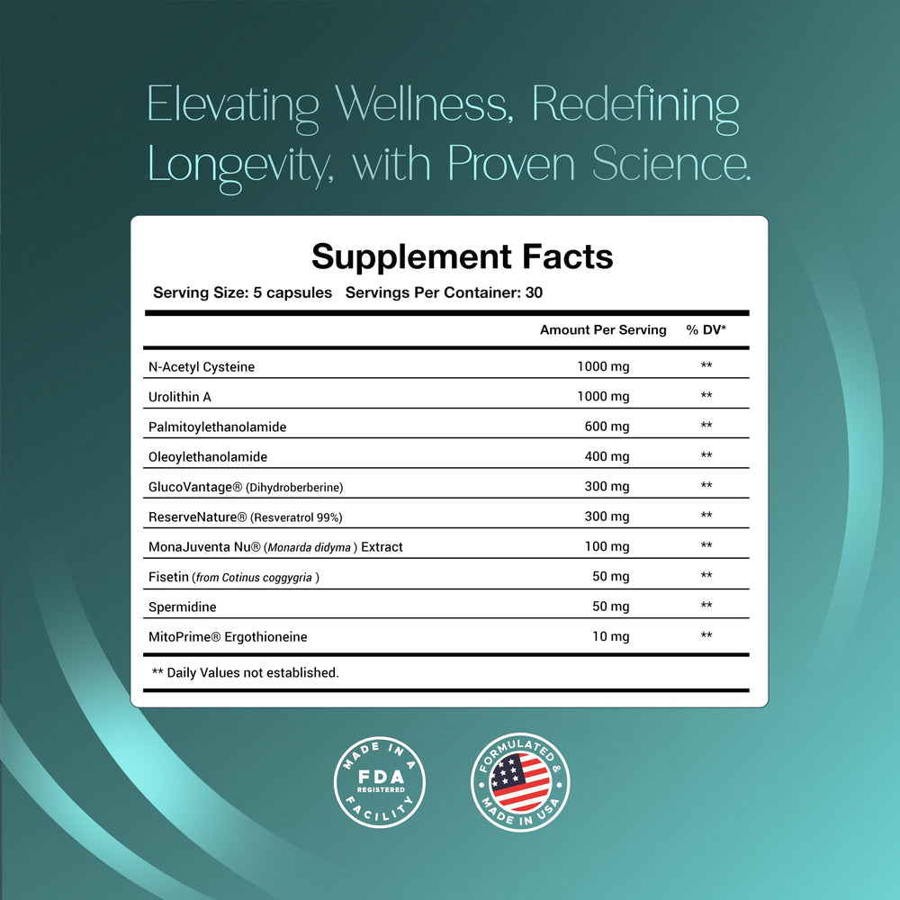 Zenos Health CellZen with GlucoVantage 300mg signals premium cellular support.