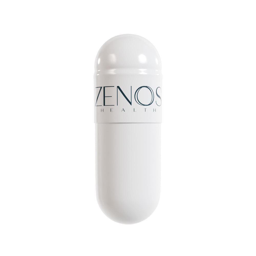 Zenos Health CellZen vegetarian non-GMO formula on label.