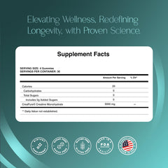 Packaging front highlights Zenos Health CreaZen USA-made and non-GMO qualities for trust.
